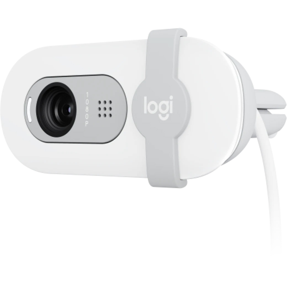 WEB-камера LOGITECH Brio 100 Full HD Webcam Off White (960-001617) Способ фокусировки фиксированный