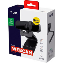 Web-камера TRUST Tanor Full HD Black (25548)