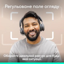 Web-камера LOGITECH Brio 4K Graphite (960-001718)