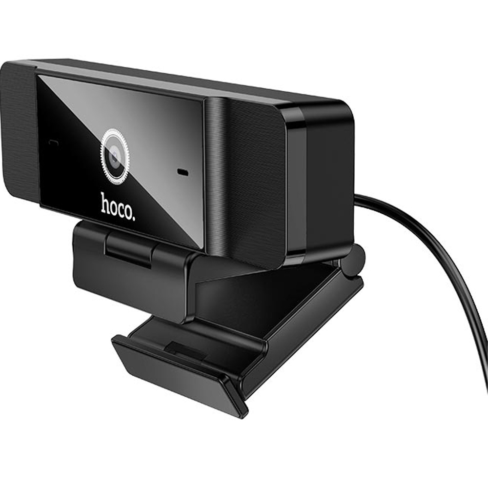 Внешний вид Web-камера HOCO D100 Black (6942007648172)