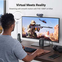 Web-камера UGREEN CM778 2K USB-A Black (35626)