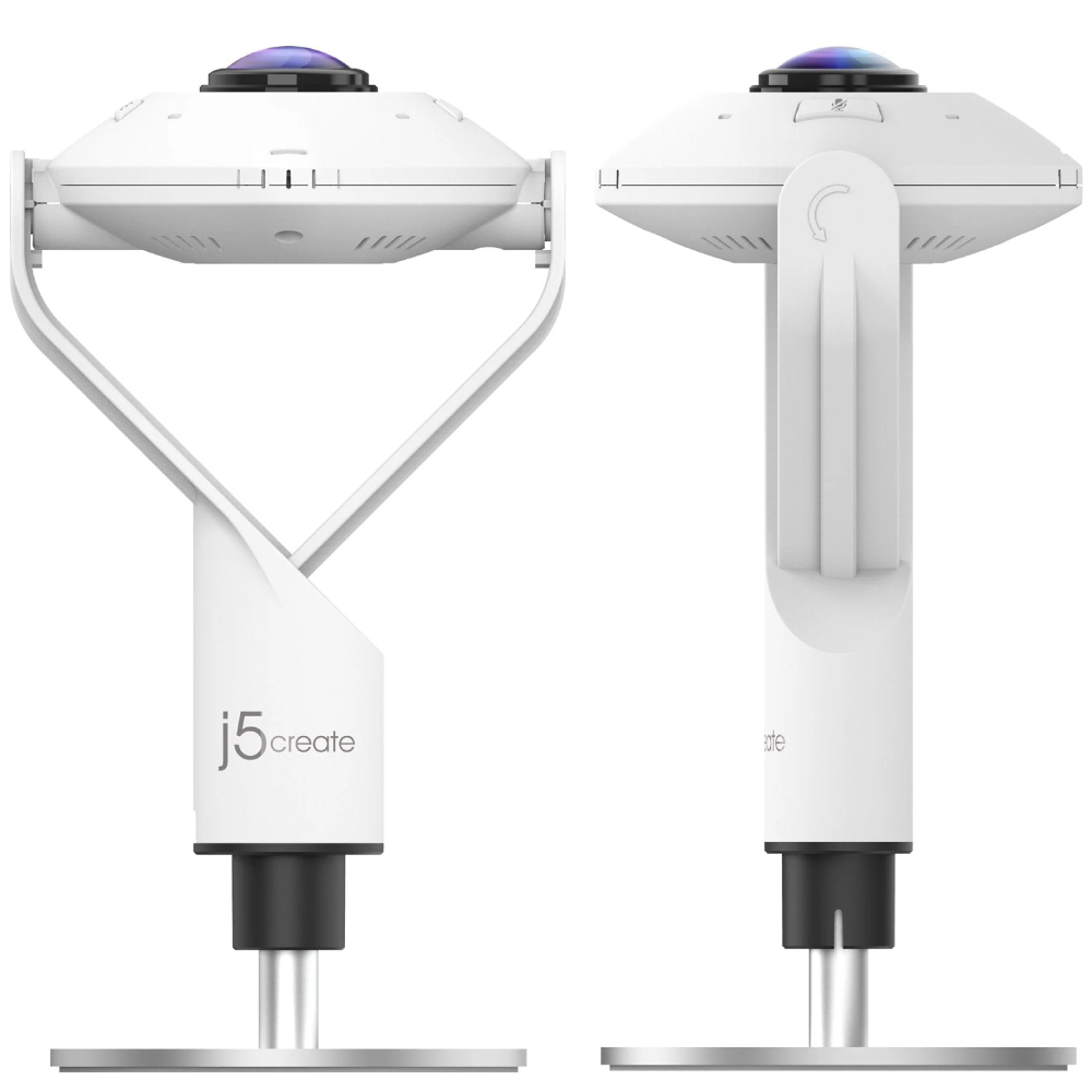 Web-камера J5CREATE JVCU360-N White/Black Разрешение видеосъемки, пикселей 1920 x 1080