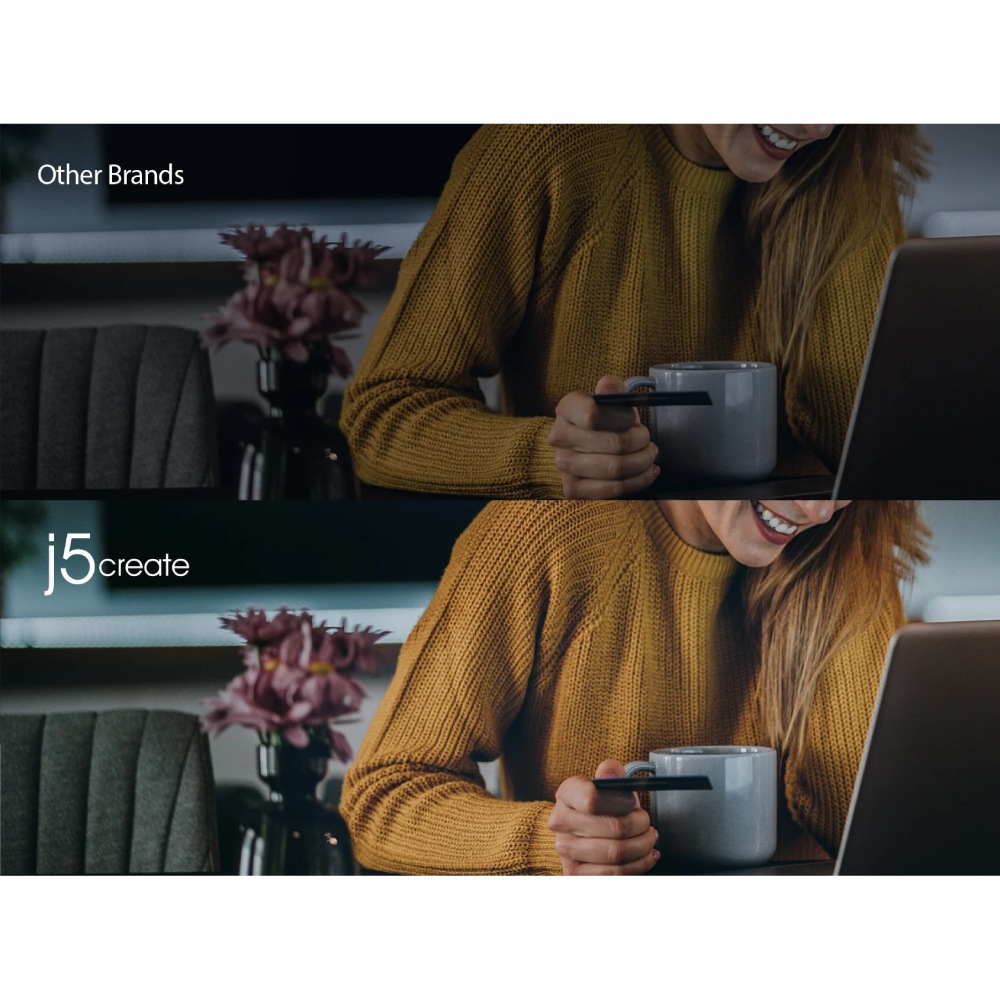 Фото 15 Web-камера J5CREATE JVCU435-N Black/Silver