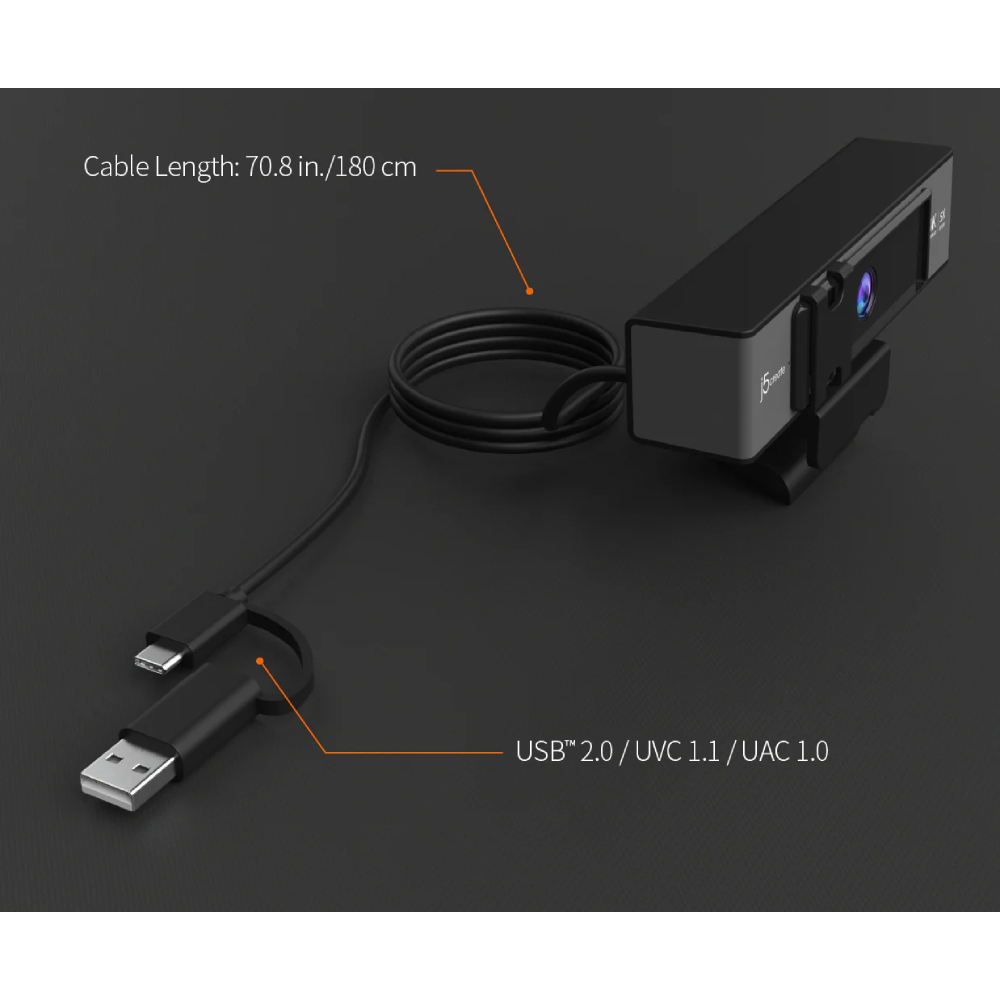 В интернет магазине Web-камера J5CREATE JVCU435-N Black/Silver