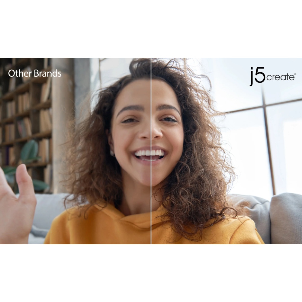 В Фокстрот Web-камера J5CREATE JVU430-N Black/Silver