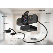 Web-камера J5CREATE JVU430-N Black/Silver