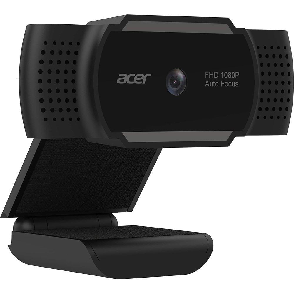 WEB-камера Acer FHD Webcam Black (HP.EXPBG.019) Додатково Мікрофон: вбудований цифровий з ANR; Захисна кришка об'єктива; Plug & Play