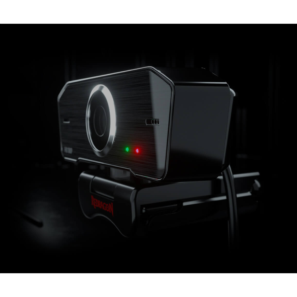 В Фокстрот Web-камера REDRAGON Hitman GW800-1 FHD Black (77228)