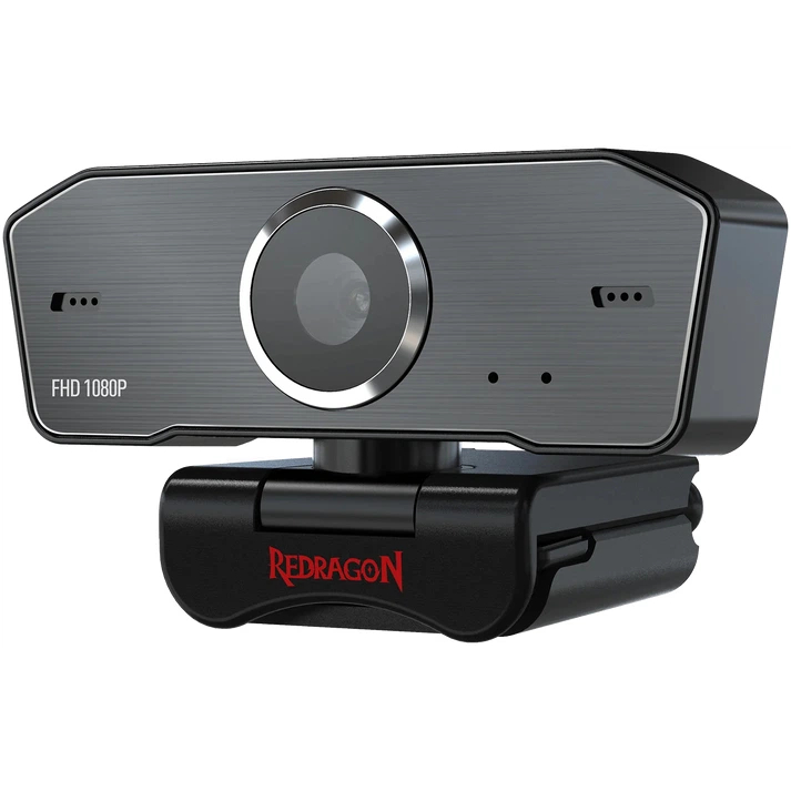 Web-камера REDRAGON Hitman GW800-1 FHD Black (77228) Дополнительно Размер объектива: 1/2.7"; Оптическая длина: 7.8 мм; Размер пикселя: 3 х 3 мкм; Автоматическое управление: насыщенность, контрастность, резкость, баланс белого, экспозиция; 2 MEMS-микрофона