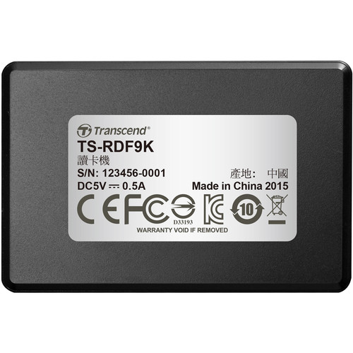 Картридер TRANSCEND TS-RDF9K UHS-II USB 3.1/3.0 Типы карт памяти SDHC