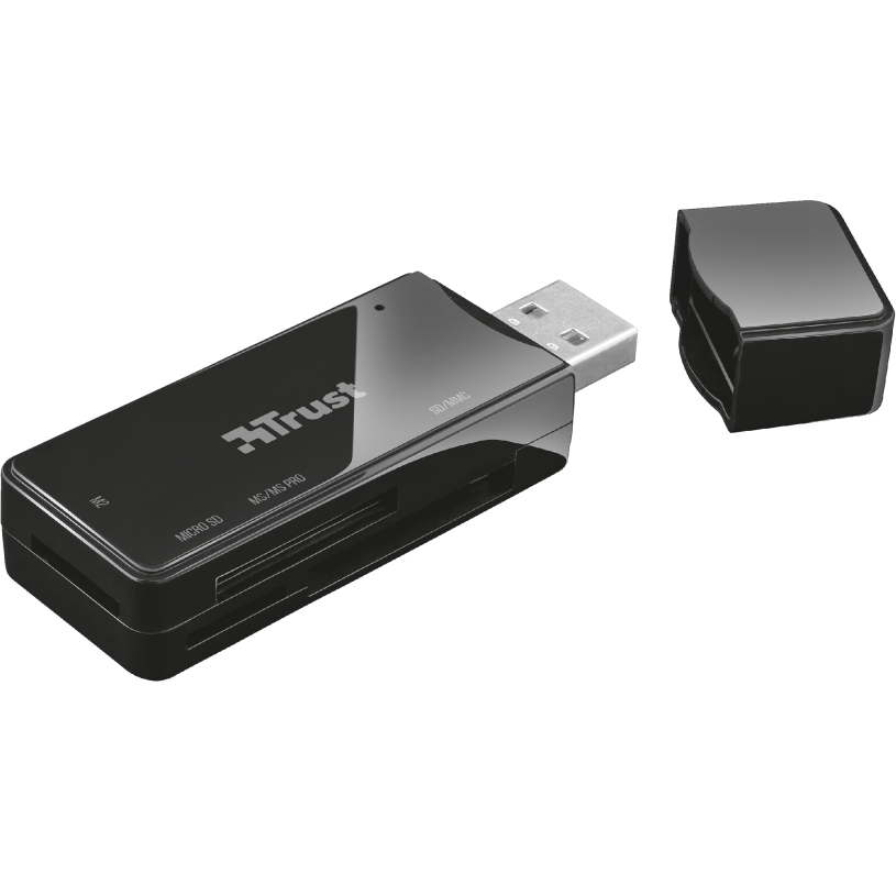 Картридер TRUST Nanga USB 2.0 Cardreader (21934) Типы карт памяти SD (Secure Digital)