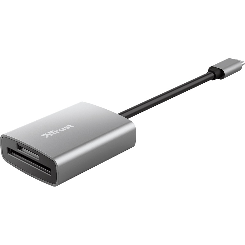 Картрідер TRUST DALYX FAST USB - C ALUMINIUM (24136) Типи карт пам'яті SD (Secure Digital)