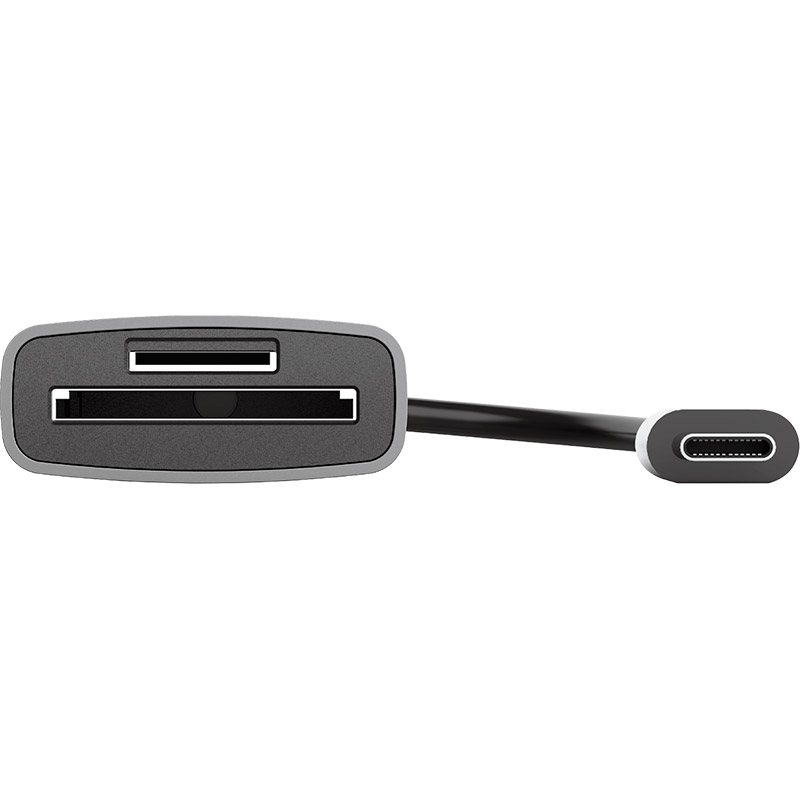 Картридер TRUST DALYX FAST USB-C ALUMINIUM (24136) Поддержка USB Type-C