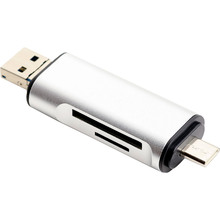 Картридер XOKO AC-440 Type-C USB, MicroUSB/SD Card Reader (XK-AС-440)