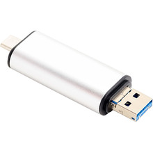 Картридер XOKO AC-440 Type-C USB, MicroUSB/SD Card Reader (XK-AС-440)