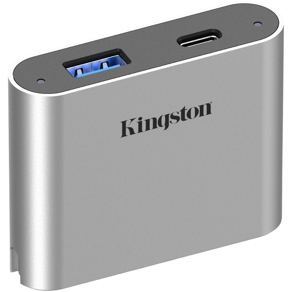 Картридер KINGSTON Gen1 Workflow 5G USB-A and USB-C miniHub (WFS-USB) Поддержка USB Type-C