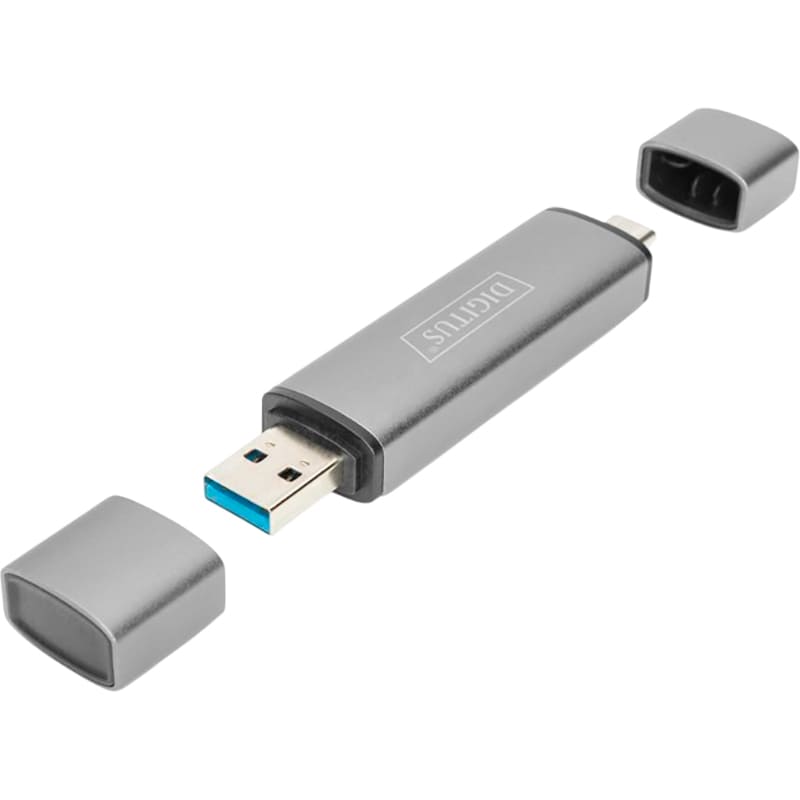 Кардрідер DIGITUS USB-C/USB 3.0 SD/MicroSD (DA-70886) Типи карт пам'яті SD (Secure Digital)