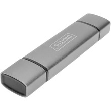 Кардрідер DIGITUS USB-C/USB 3.0 SD/MicroSD (DA-70886)