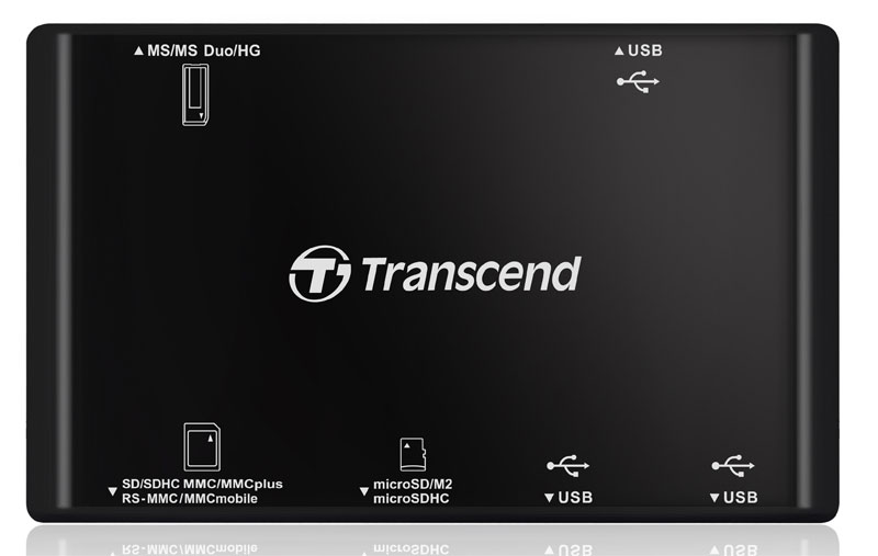 Кардридер TRANSCEND All-in-1 TS-RDP7K Black