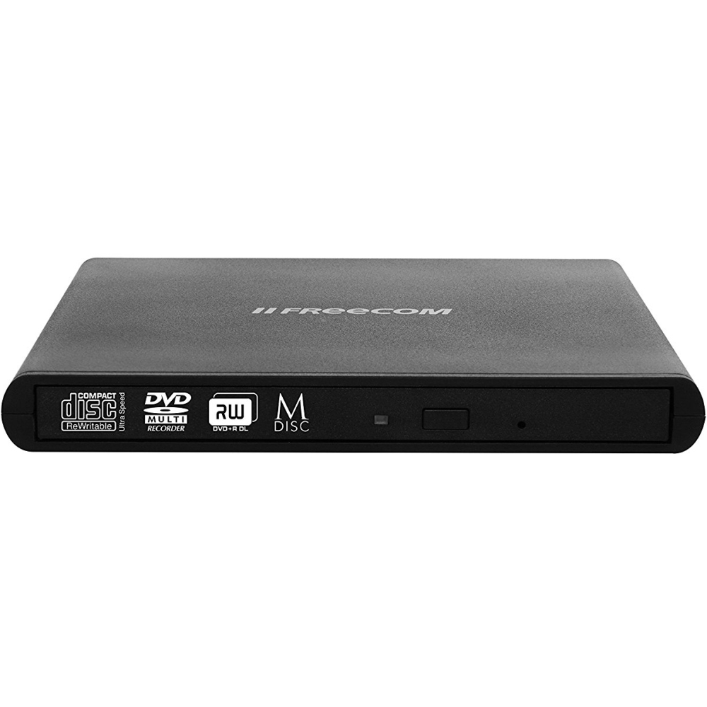 Оптичний привід FREECOM SLIMLINE 8X DVD RW DRIVE USB2.0 (56348) Інтерфейс підключення USB 2.0