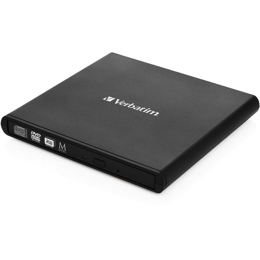 Оптичний привід VERBATIM SLIMLINE 8X DVD RW DRIVE USB2.0 (98938)