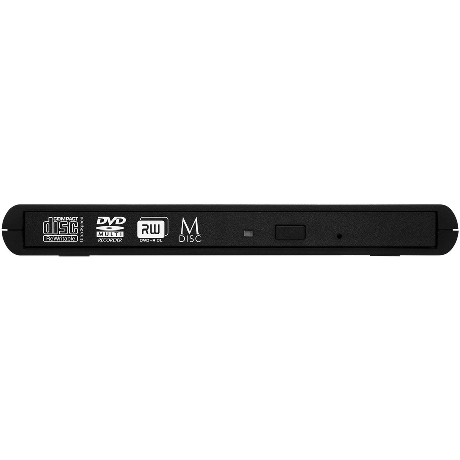 Оптичний привід VERBATIM SLIMLINE 8X DVD RW DRIVE USB2.0 (98938) Тип приводу DVD-RW