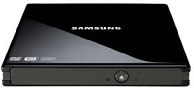 DVD-RW SAMSUNG зовнішній SE-S084C/USBS Slim Black USB 2.0 Retail