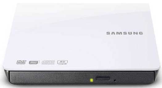 DVD-RW SAMSUNG SE-208AB/TSWS Slim White USB 2.0 Retail