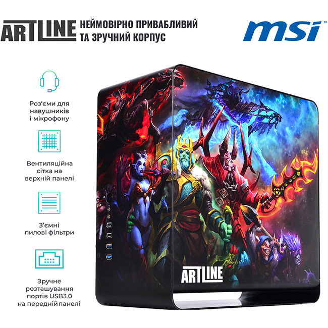 Компьютер ARTLINE Overlord DRAGON (DRAGONv35DH) Модель процессора 5600X