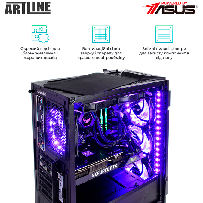 Замовити Комп'ютер ARTLINE Gaming TUF (TUFv49Win)