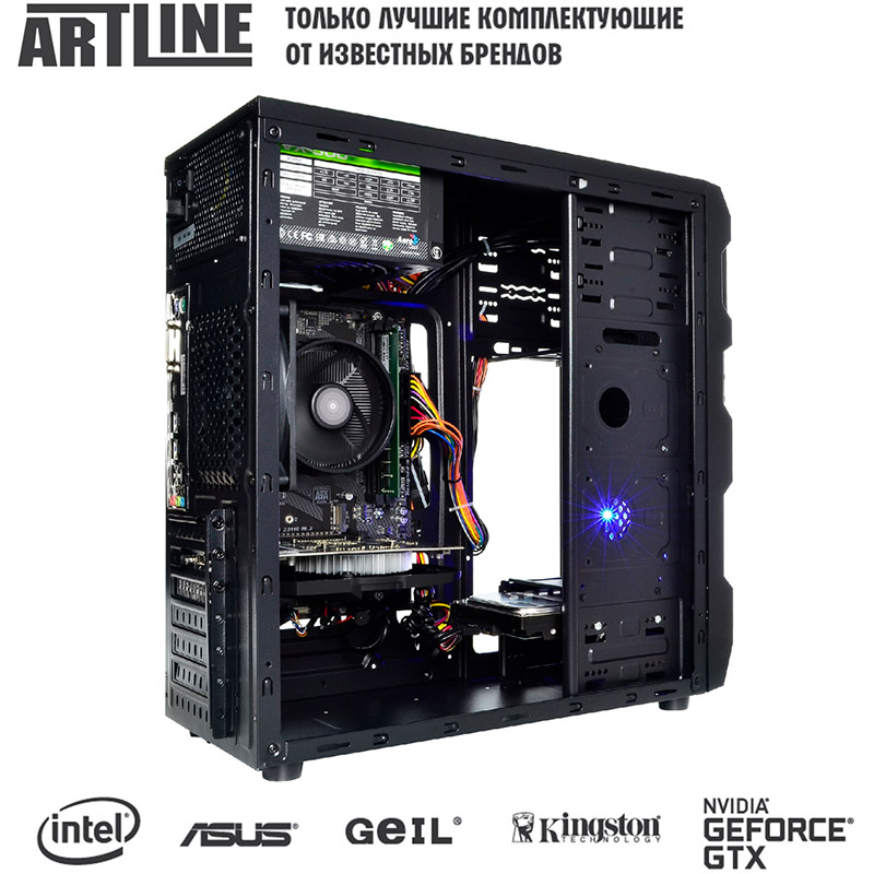 Комп'ютер ARTLINE Gaming X31 (X31v18) Модель процесора 10100F