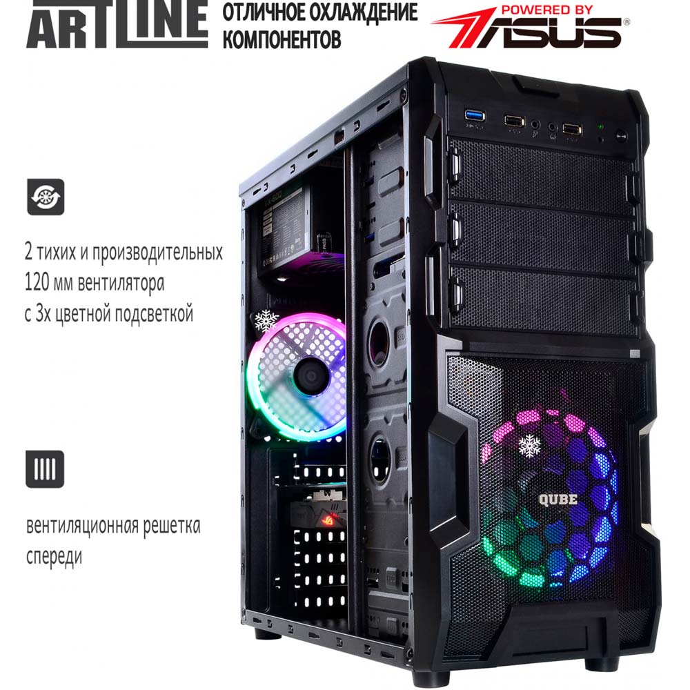 Комп'ютер ARTLINE Gaming X39 (X39v38) Модель процесора 9400F