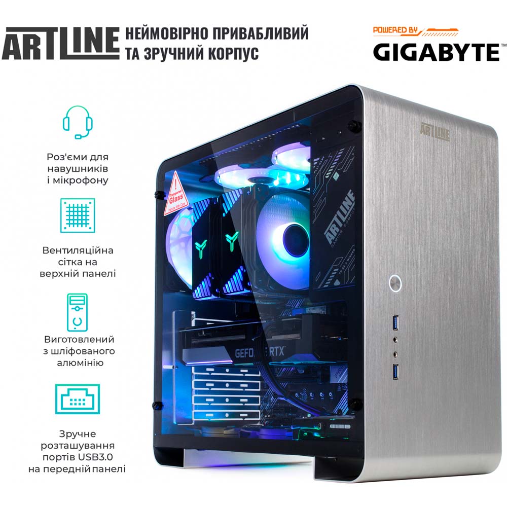 Внешний вид Компьютер ARTLINE Gaming X55 (X55v34)