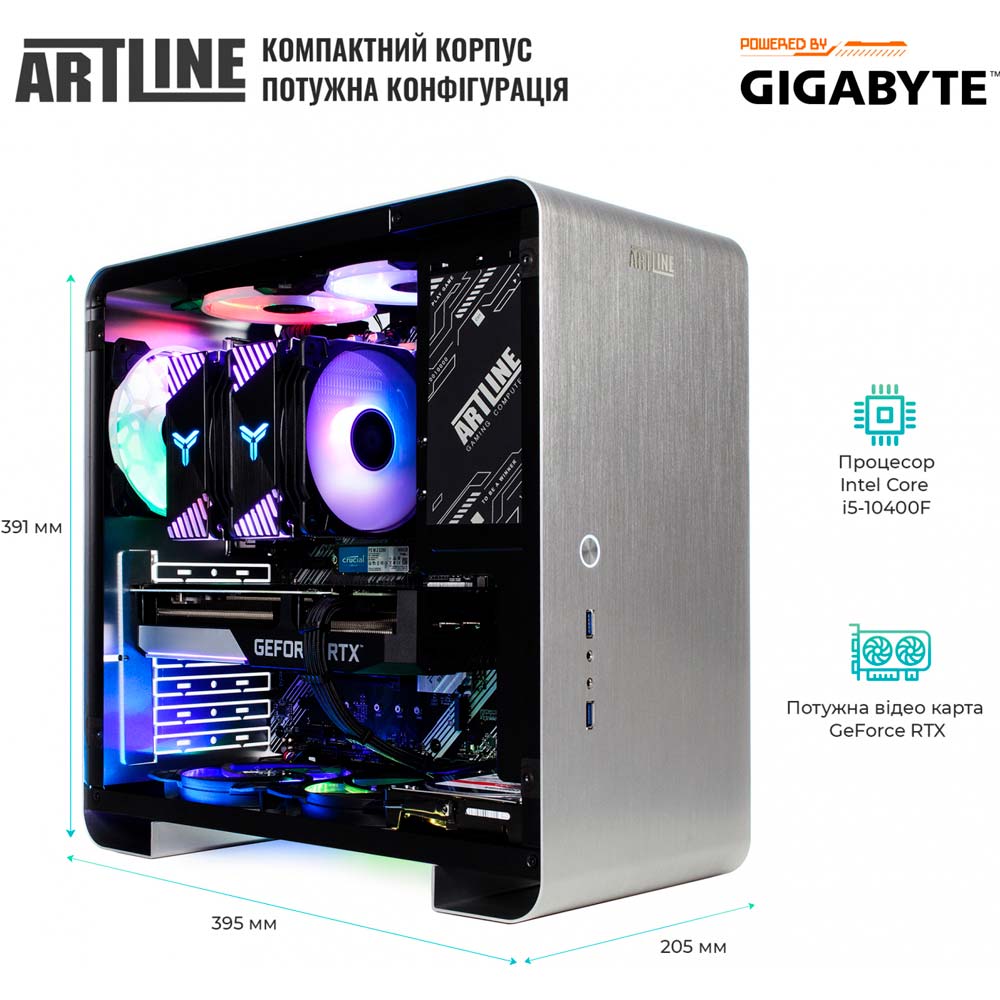 Фото Компьютер ARTLINE Gaming X55 (X55v34)