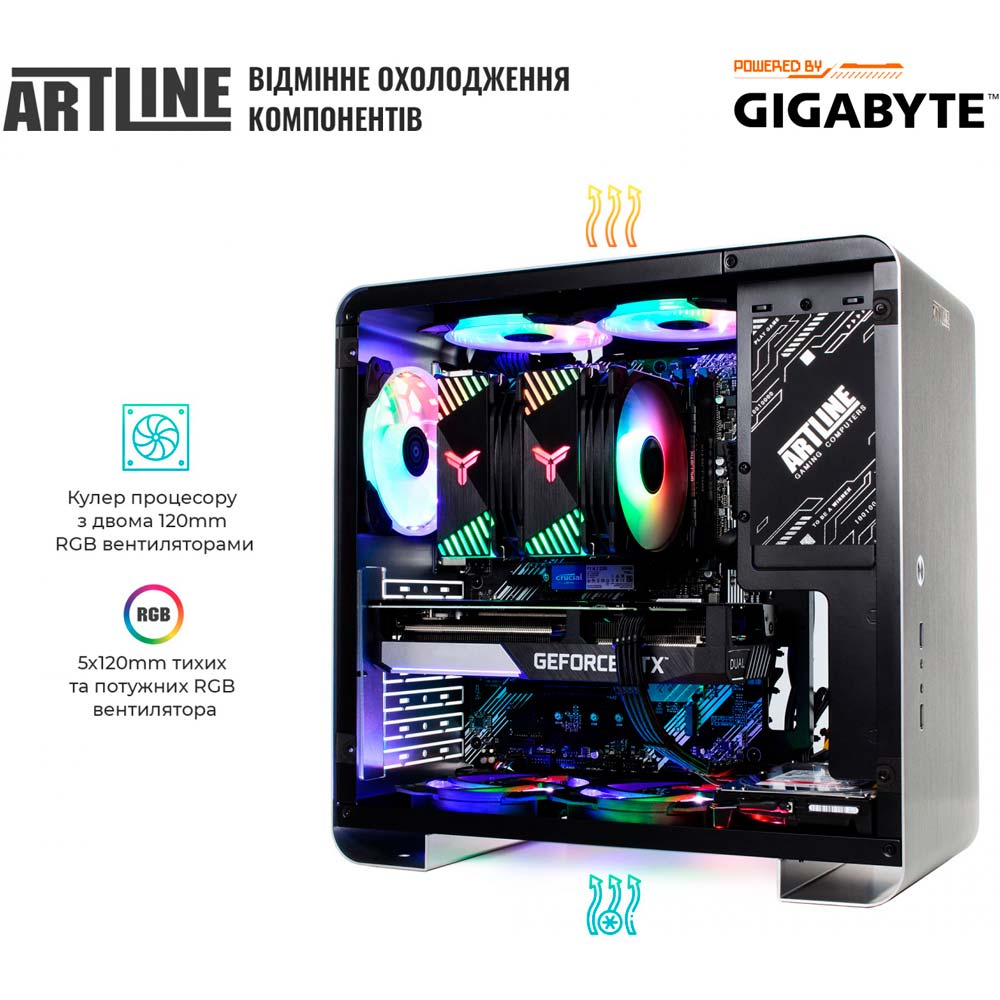 Заказать Компьютер ARTLINE Gaming X55 (X55v34)
