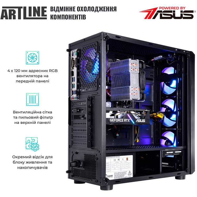 Замовити Комп'ютер ARTLINE Gaming X77 (X77v52Win)