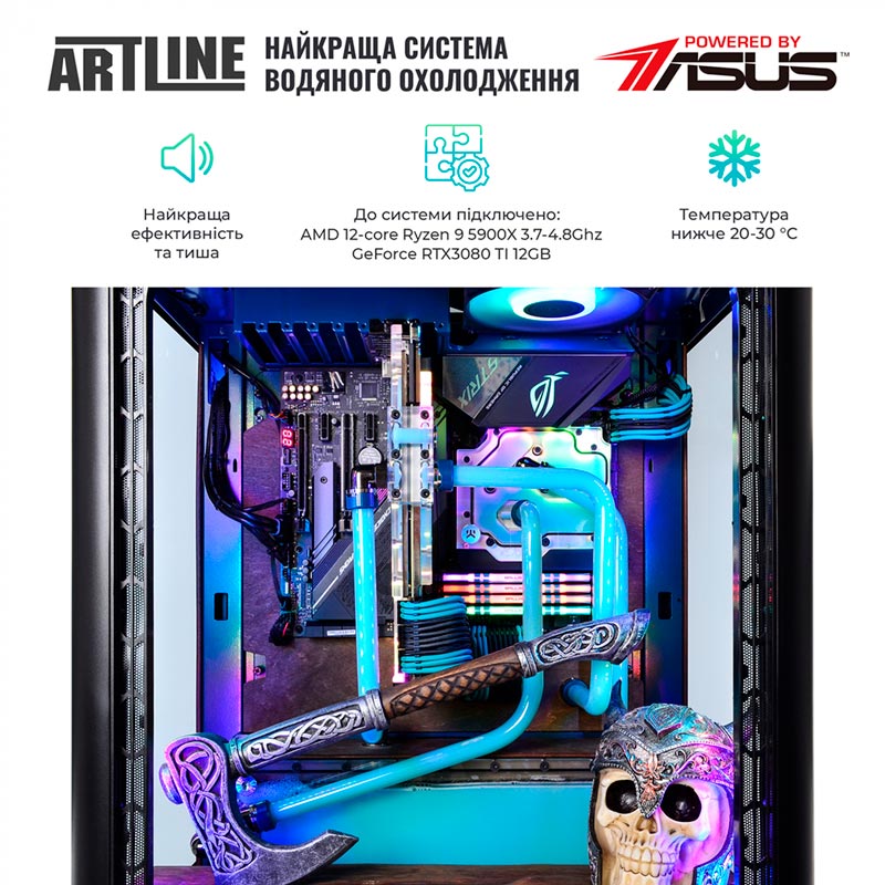 Компьютер ARTLINE Gaming VALHALLA (VALHALLAv04) Модель процессора 5900X