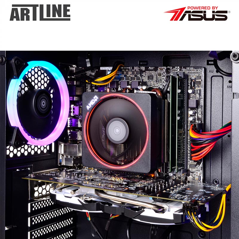 Комп'ютер ARTLINE Gaming X63 (X63v14) Чіпсет B450M