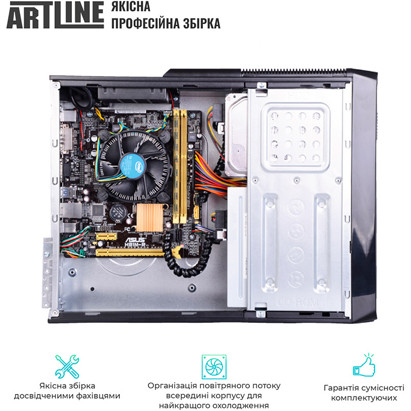 Комп'ютер ARTLINE Business B27 (B27v43Win) Модель процесора 10100