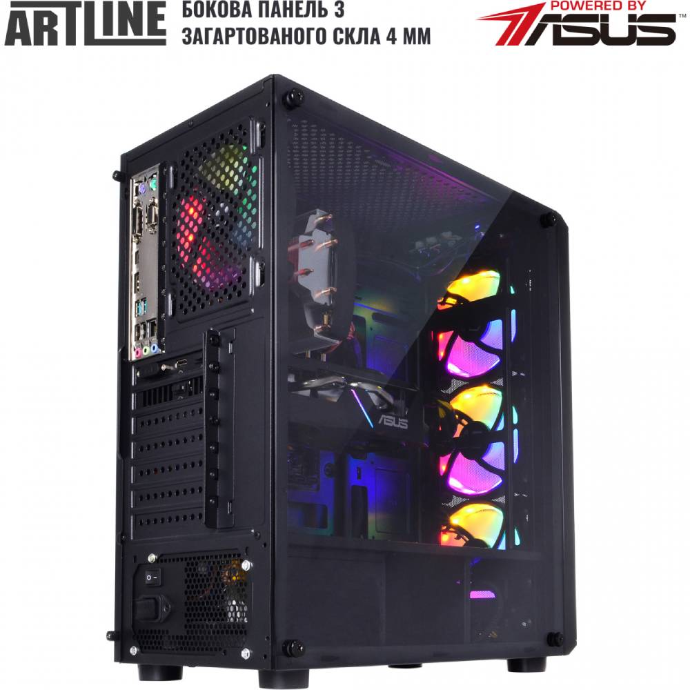 Комп'ютер ARTLINE Gaming X48 (X48v36Win) Чіпсет PRIME B450M-K