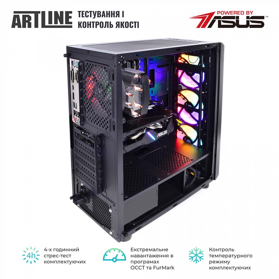 Зовнішній вигляд Комп'ютер ARTLINE Gaming X38 (X38v29Win)