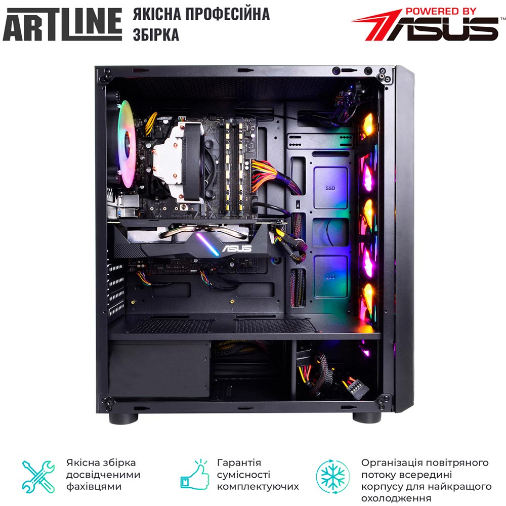 Зовнішній вигляд Комп'ютер ARTLINE Gaming X38 (X38v28Win)