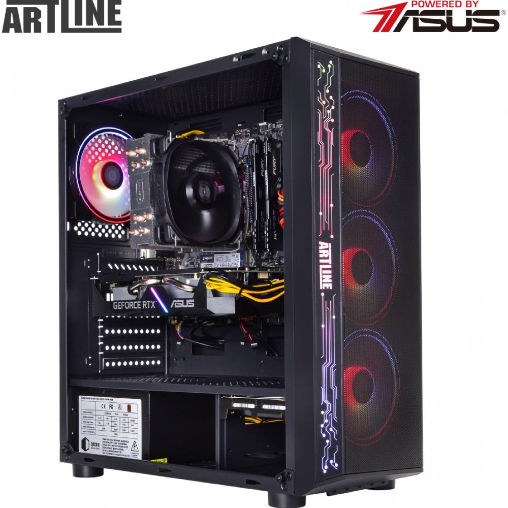 Компьютер ARTLINE Gaming X53 (X53v33Win) Чипсет PRIME B660M-A D4