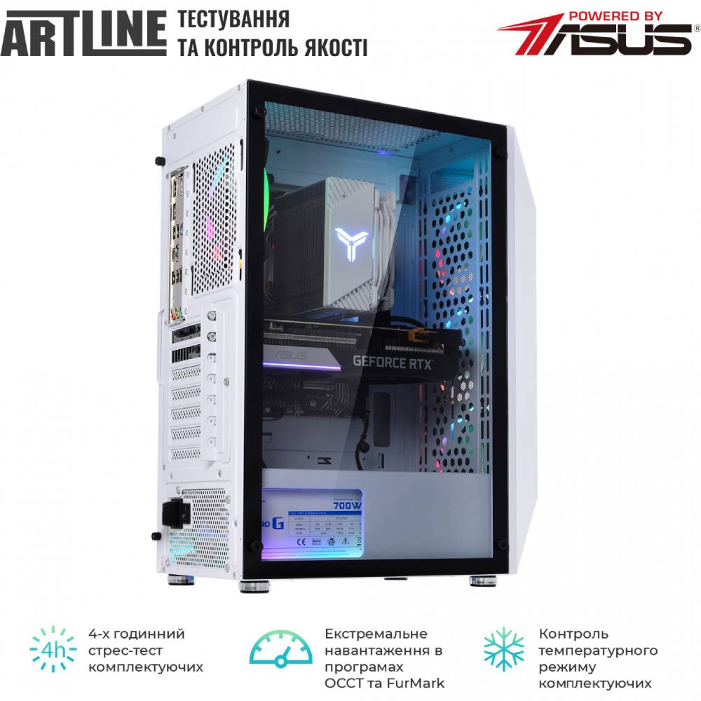 В интернет магазине Компьютер ARTLINE Gaming X53WHITE (X53WHITEv34Win)