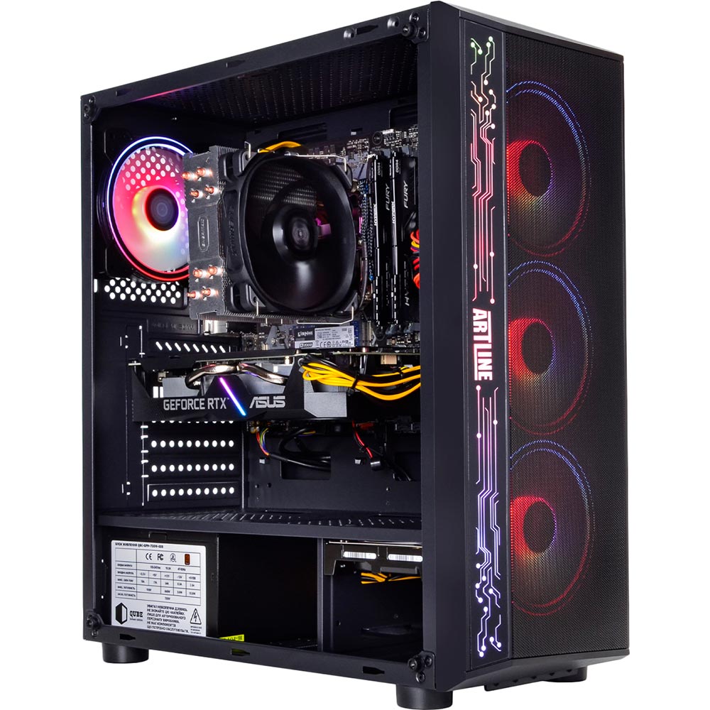 Комп'ютер ARTLINE Gaming X59 (X59v31Win) Модель процесора 12400F