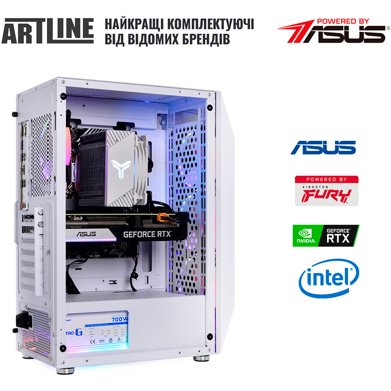 У Фокстрот Комп'ютер ARTLINE Gaming X75White (X75Whitev42)