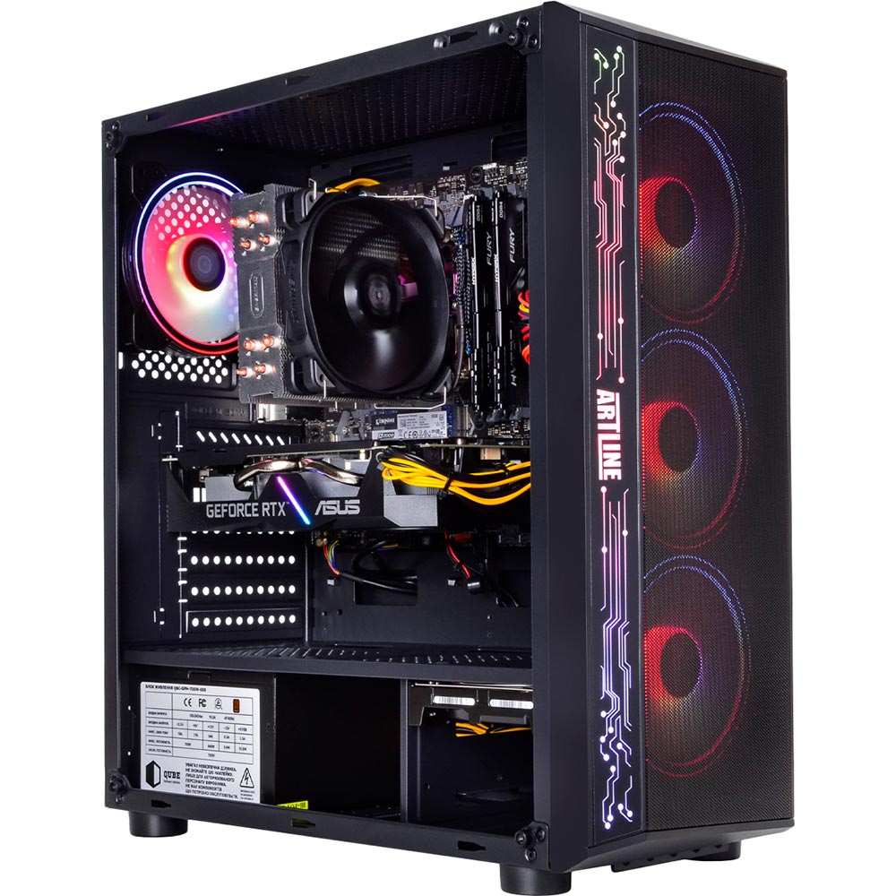 Компьютер ARTLINE Gaming X75 (X75v40) Модель процессора 12700F