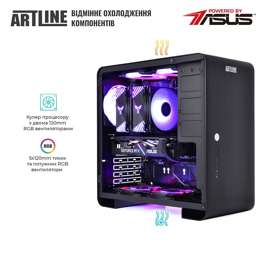 Компьютер ARTLINE Gaming X75 (X75v49Win) Модель процессора 12700F