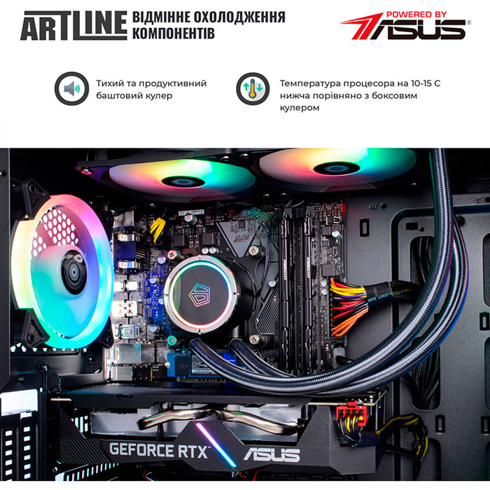 Комп'ютер ARTLINE Gaming X75 (X75v43) Серія процесора Intel Core i7