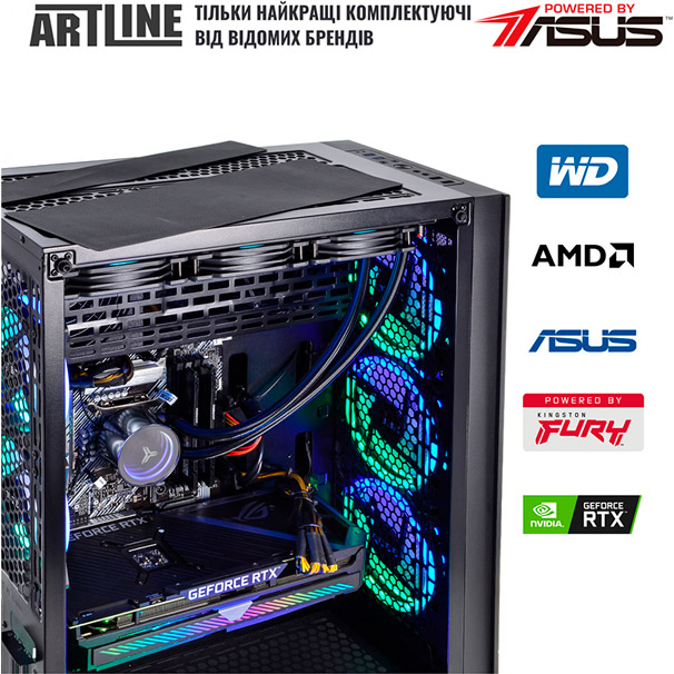 В Фокстрот Компьютер ARTLINE Gaming X96v60